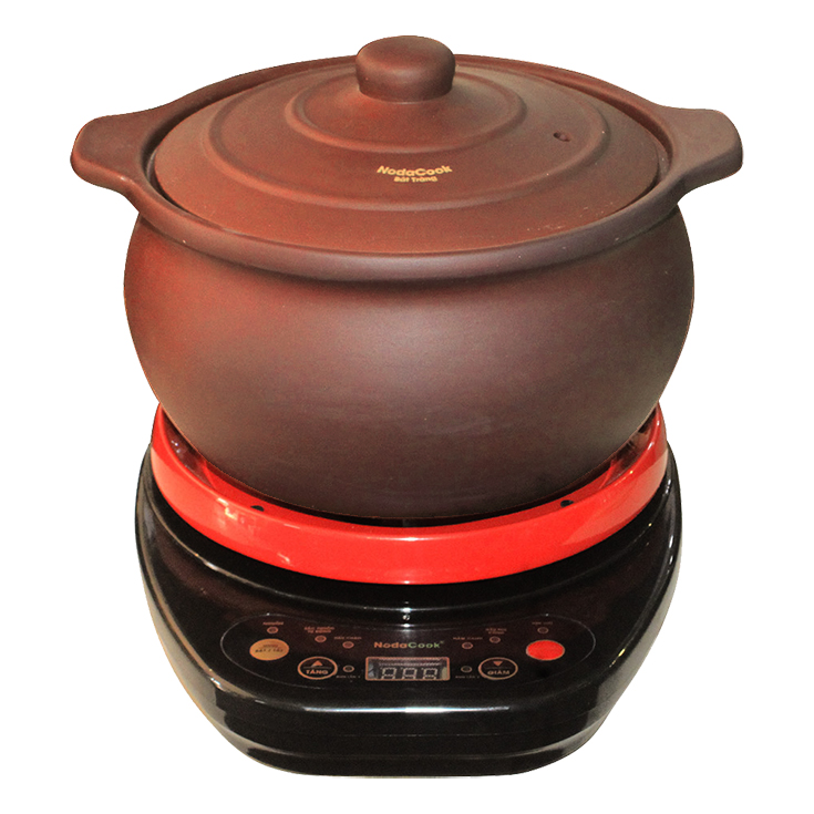 Nồi điện đa năng 3.3 lít NodaCook - kho cá, nấu cháo, hầm canh
