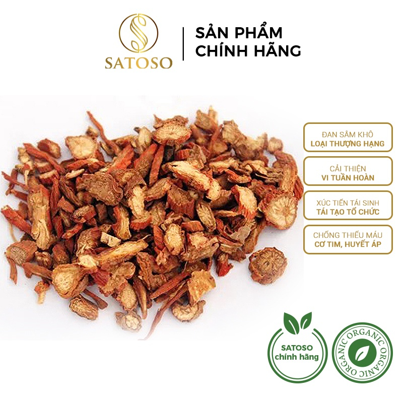 Đan Sâm sấy khô hàng mới thơm sạch tốt cho sức khỏe SATOSO