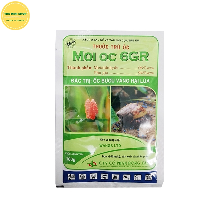 Thuốc trừ ốc bươu vàng 100g