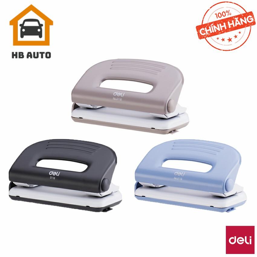 [FreeshipMAX] [HCM]Máy Đục Lỗ 10 Tờ Deli 118 – Bấm Lỗ 10 Tờ Deli 118 – Văn Phòng Phẩm – Đồ Dùng Học Sinh – In Ấn – Photocopy - HIBUCENTER