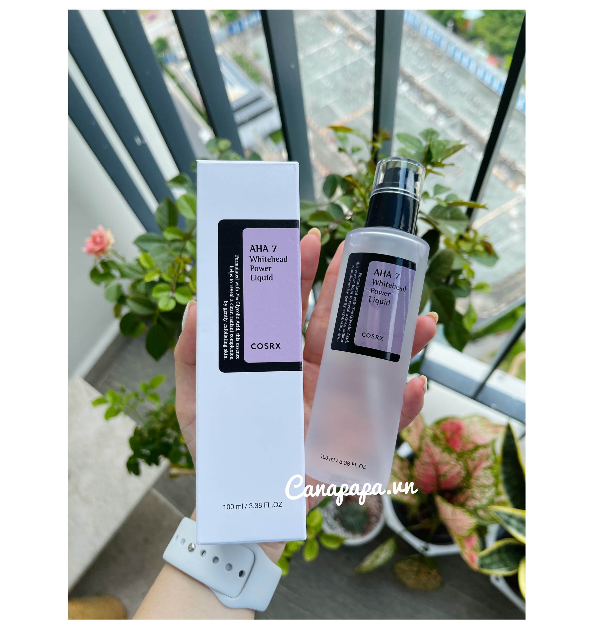 [HCM]Tẩy tế bào chết Cosrx AHA 7 whitehead Power Liquid 100ml
