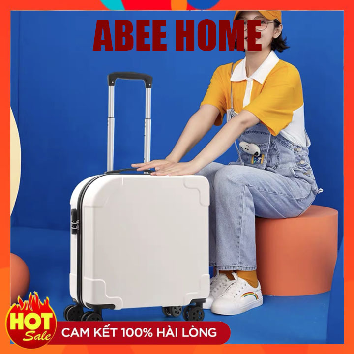 ⭐HOT⭐ Vali hiện đại Phong cách hàn quốc cao cấp - Vali du lich đa năng 18ing tiện lợi có bánh xe 360 Độ bền đẹp PR137
