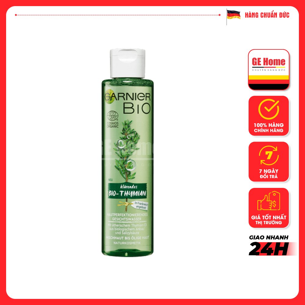 Gel rửa mặt garnier bio hương sả