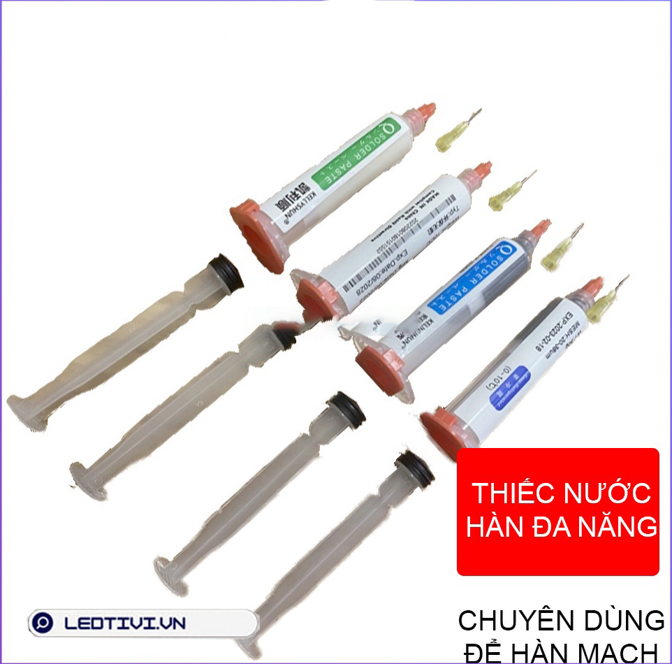 Thiếc Nước Hàn Đa Năng - Chuyên dùng hàn linh kiện điện tử vào bản mạch
