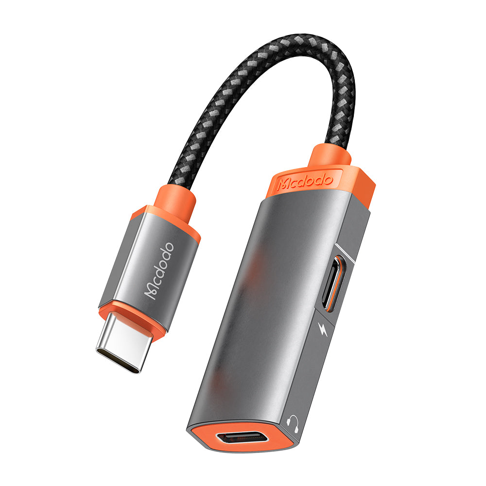 Đầu chuyển đổi type-c sang dual type-c mcdodo oryx series type-c to dual type-c cable