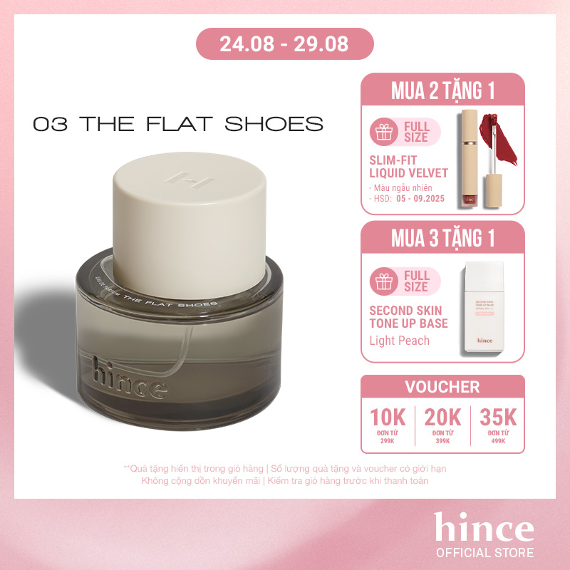 Nước hoa hince edp 03 the flat shoes 50ml