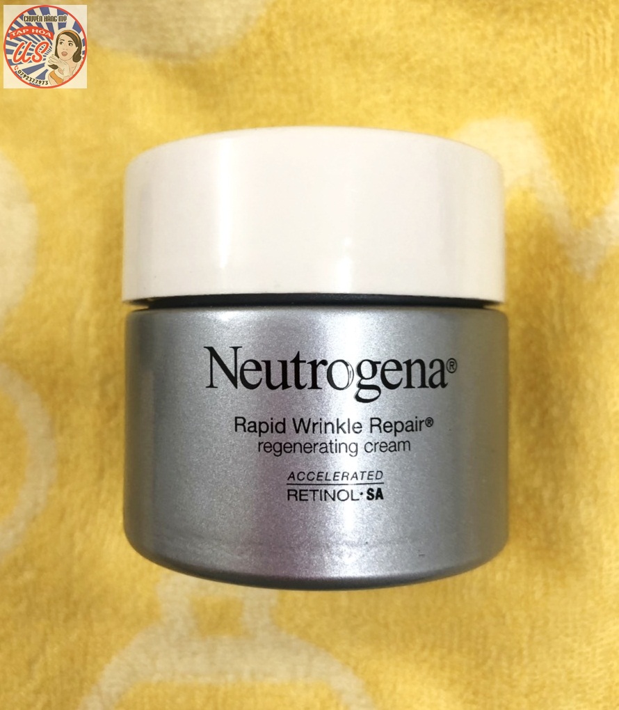 Kem giảm nhăn - thâm nám Neutrogena Retinol Regenerating Cream 1.7 Oz