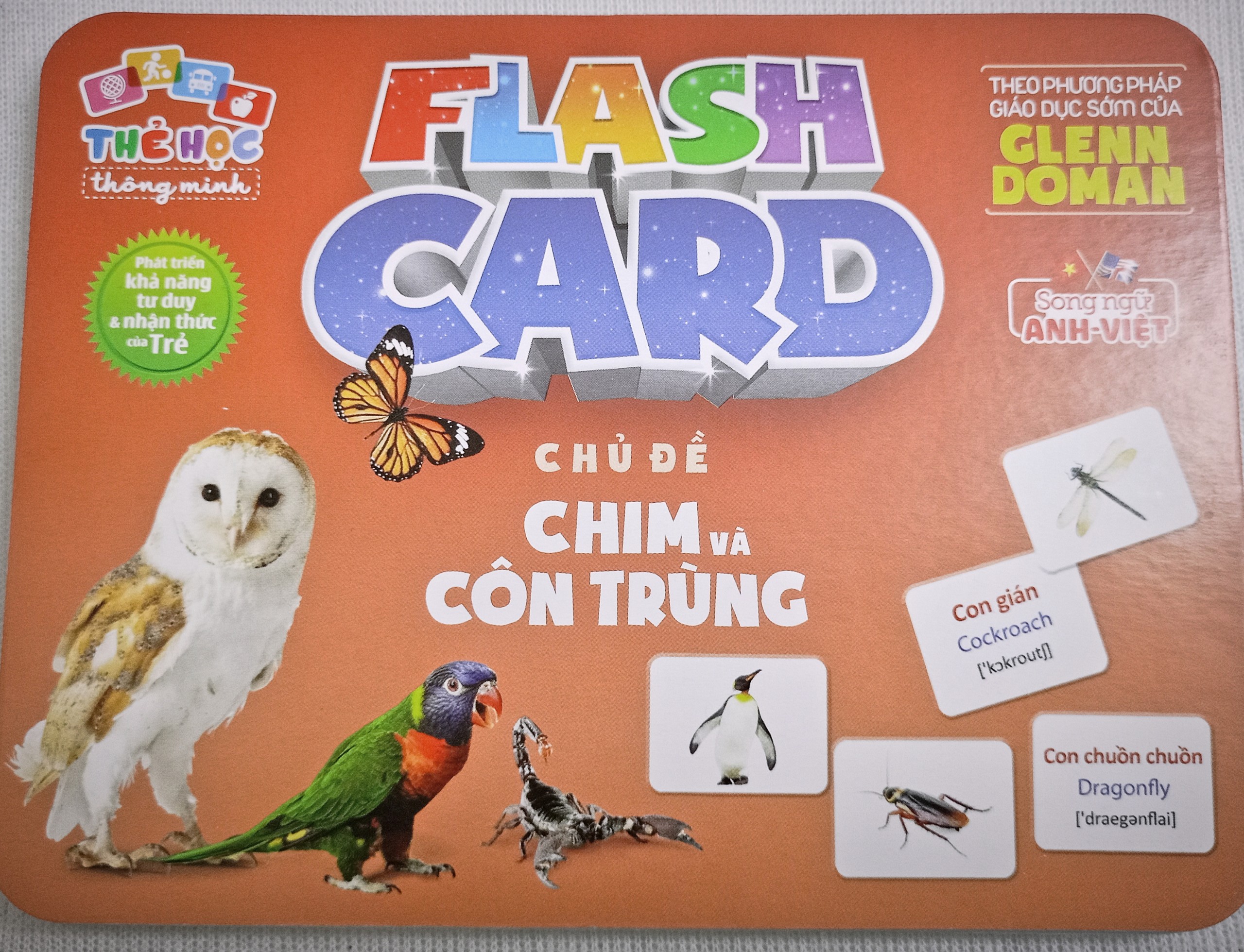 Thẻ Flashcard Song Ngữ Anh Việt