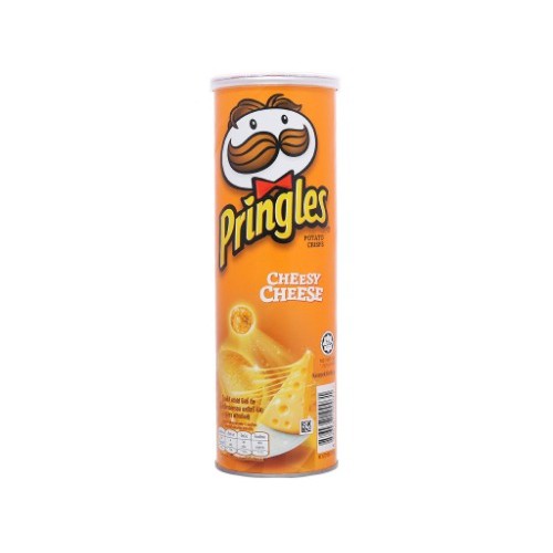 Snack Khoai Tây Pringles Vị Phô Mai Lon 107g