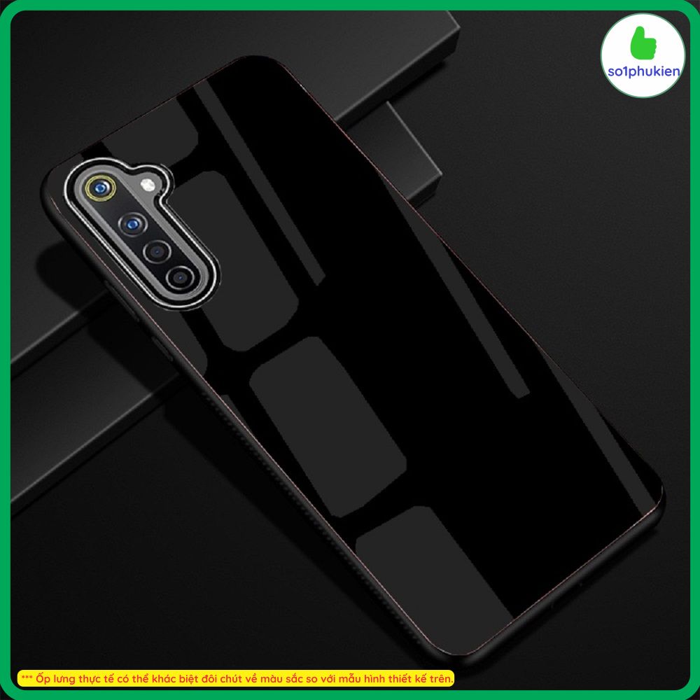 Ốp Realme 6/ Realme 6 pro mặt lưng ép cường lực dẻo chống bể kính in hình bóng đẹp, rồng hổ cọp chất thời thượng