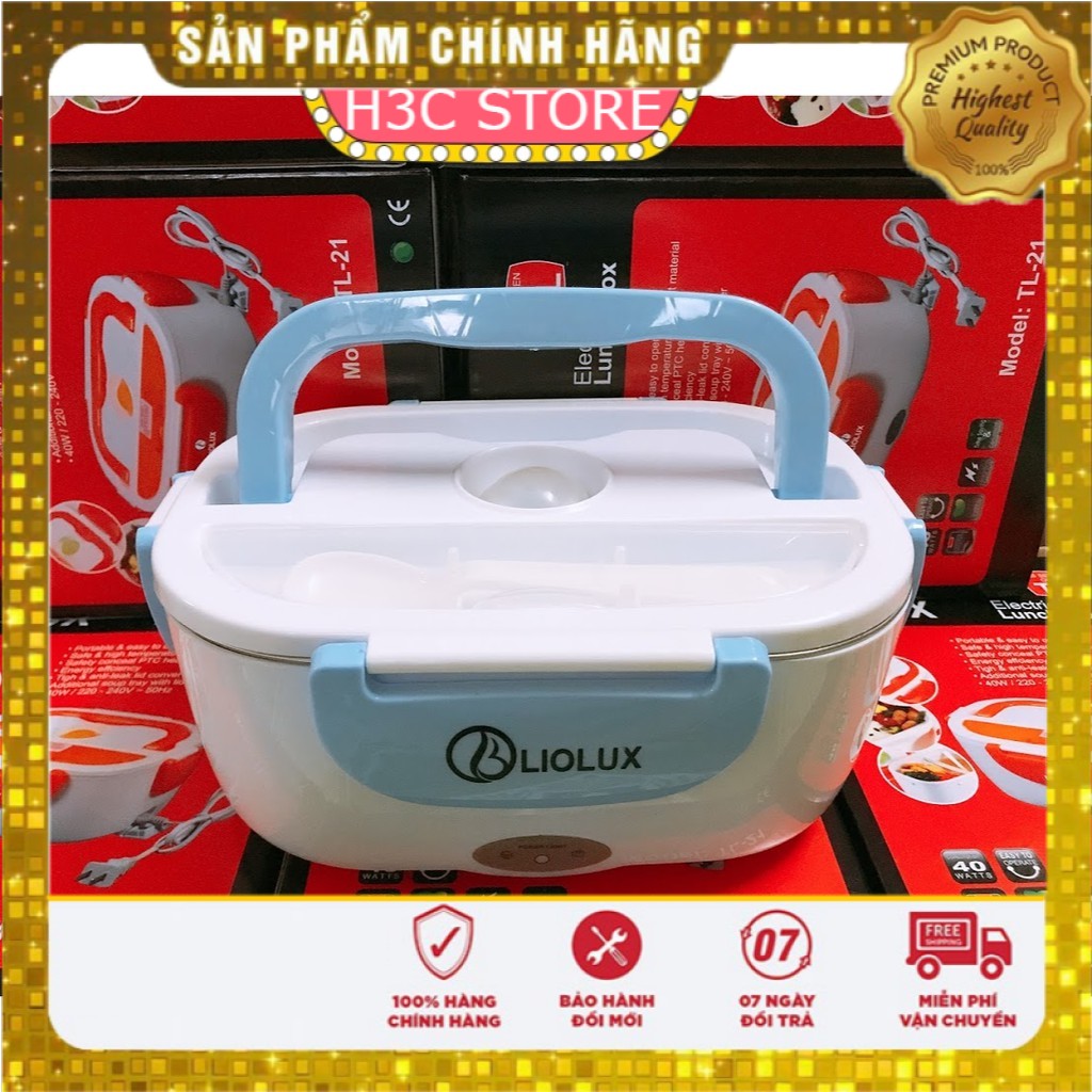 [ Hot Sale ] [Khuyến mãi đặc biệt] Hộp hâm nóng giữ ấm cơm ruột inox giữ ấm(màu ngẫu nhiên) H3C Store