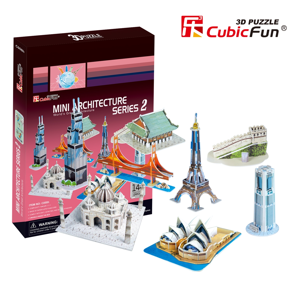 Mô hình giấy 3D Cubic Fun