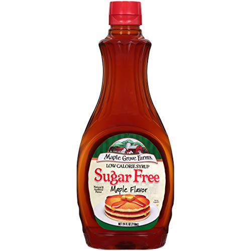 Syrup Ăn Kiêng không đường calo thấp - Sản phẩm Healthy - Maple Grove Farms - Chai lớn 710ml - Mỹ