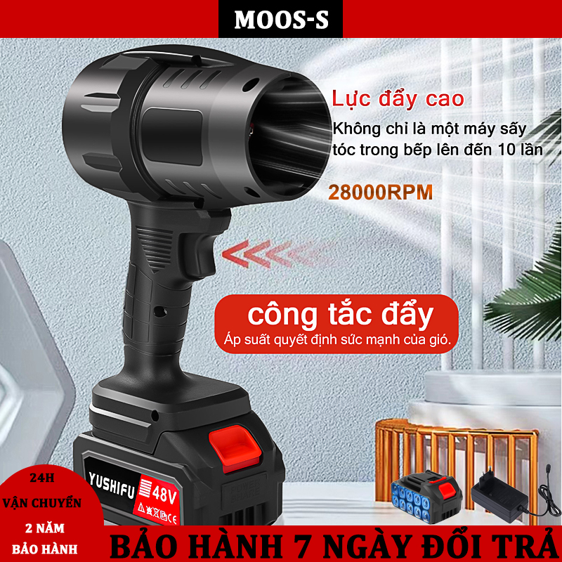 (BH 10 năm) Quạt phản lực cầm tay siêu mạnh 28000RPM,Quạt phản lực turbo mini 2800W,Quạt thổi bụi phản lực,Máy thổi bụi cầm tay