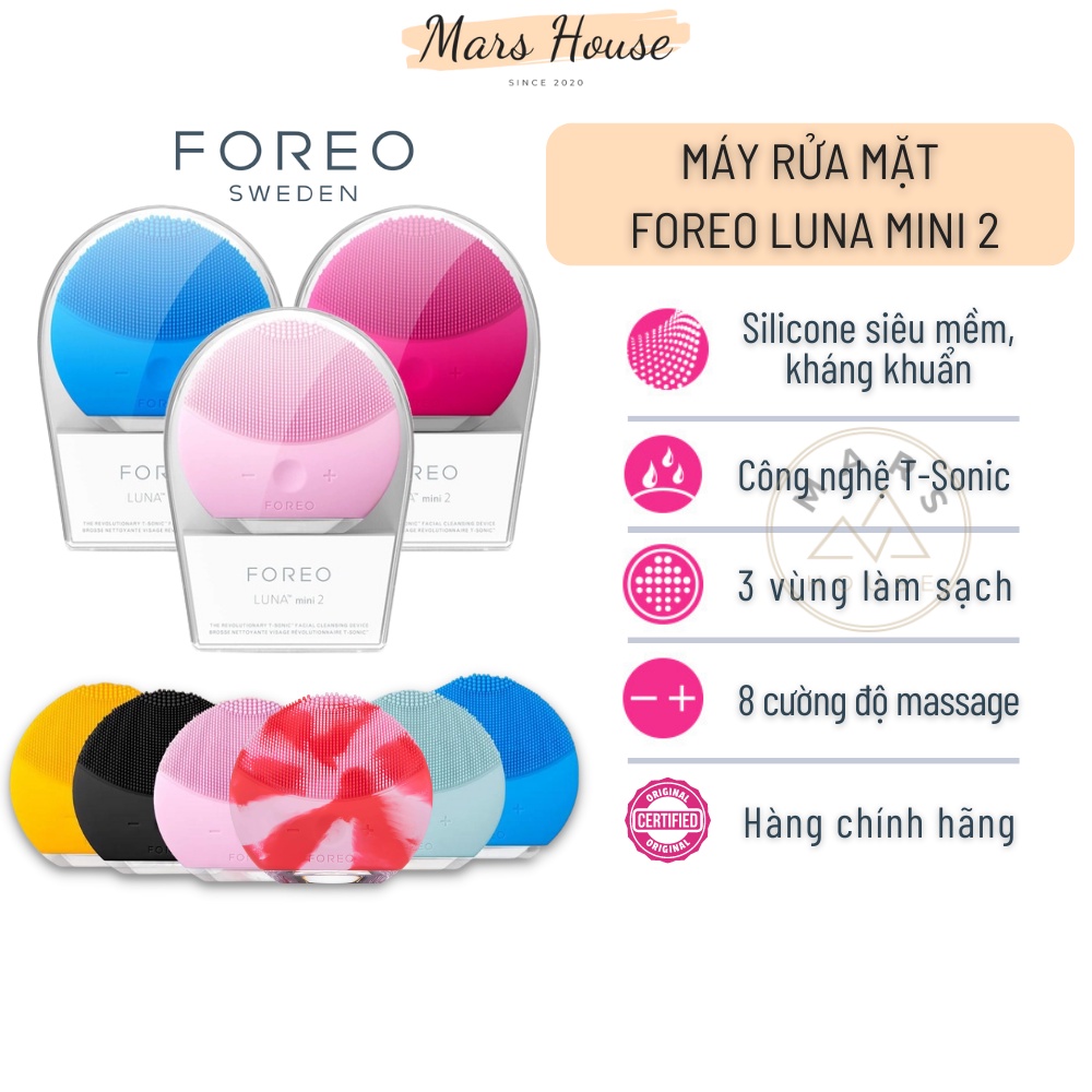 Máy rửa mặt foreo luna mini 2