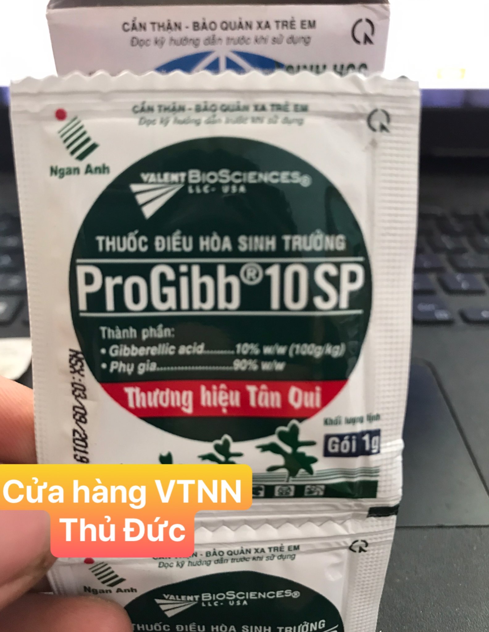 Phân bón lá PROGIBB 10SP GA3 MỸ 2 Gói 1g