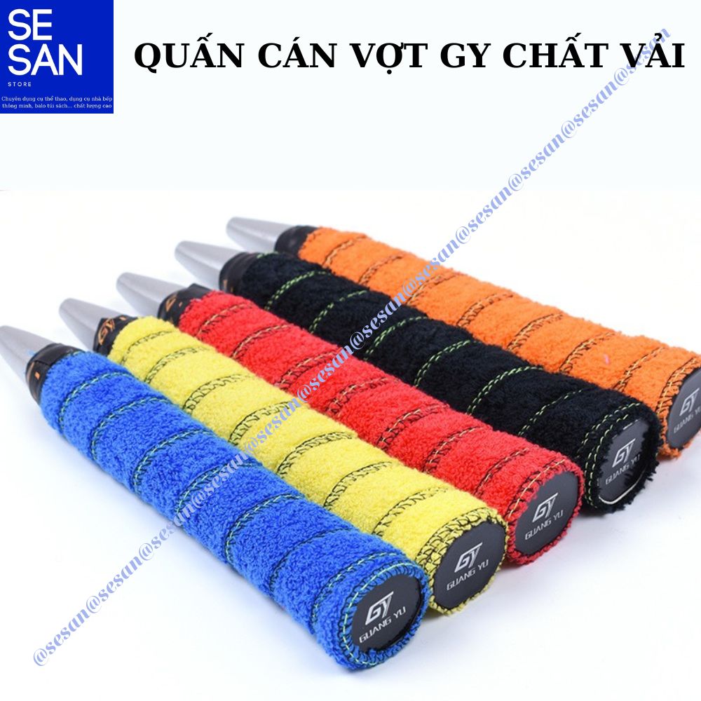 Quấn cán vợt cầu lông và vợt tennis gy vải bông gy105 sesan