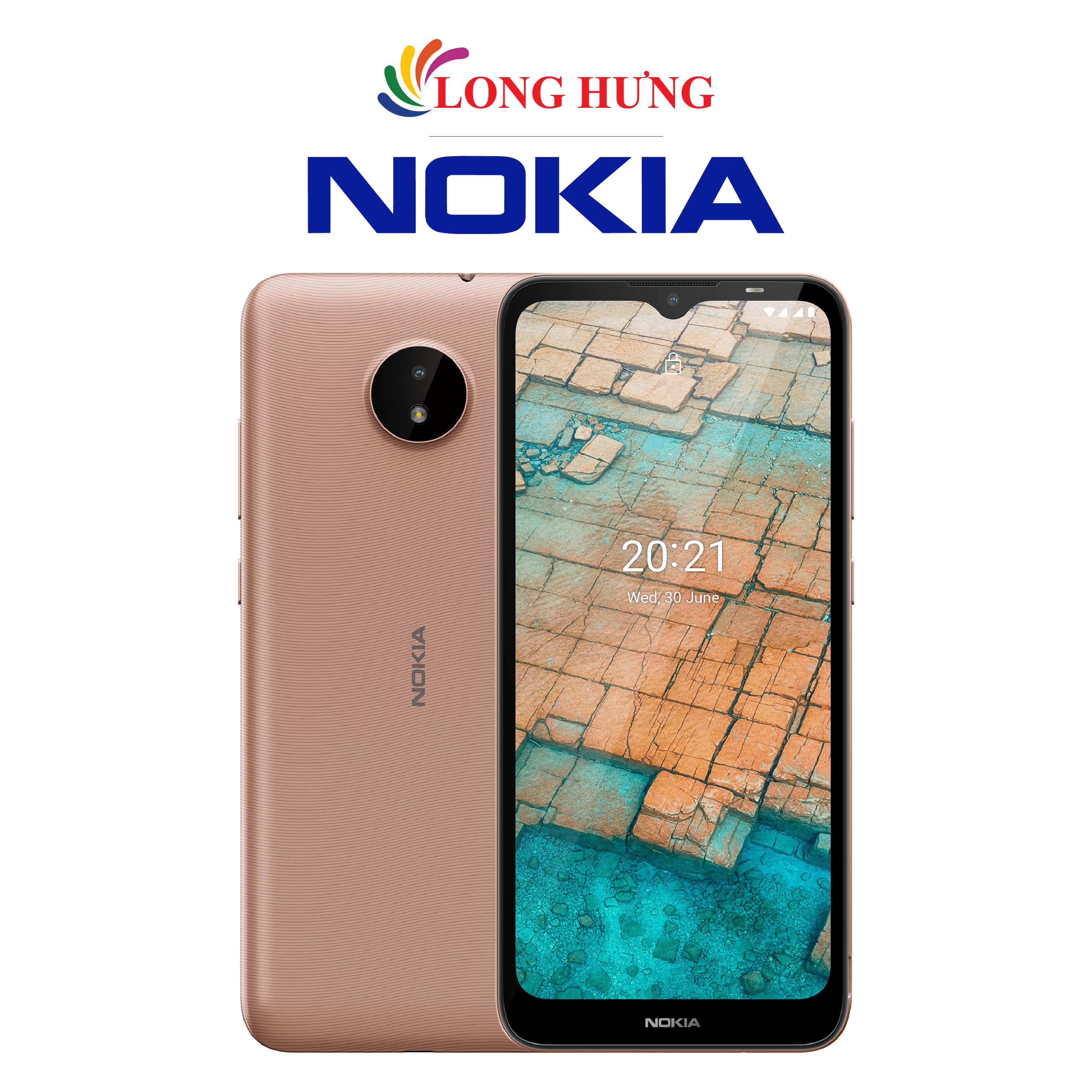 Điện thoại Nokia C20  - Hàng chính hãng - Màn hình 6.52inch IPS LCD HD+ Camera sau 5MP Pin 2950mAh