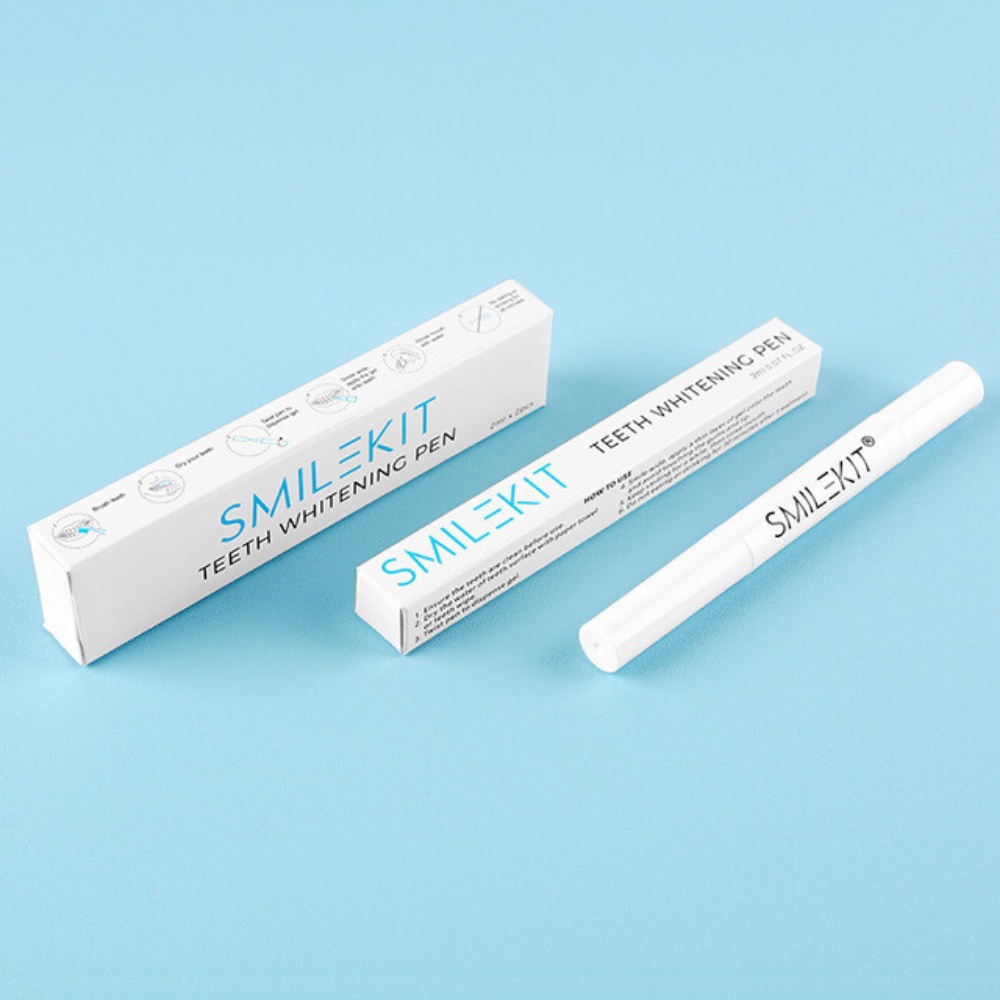 Bút tẩy trắng răng smilekit gel làm trắng răng tại nhà - gel trắng răng