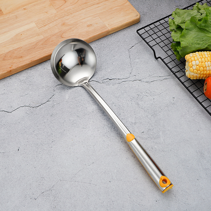 [Hình Thật Sản Phẩm] Vá Inox Cán Nhựa Chống Nóng, Size Lớn