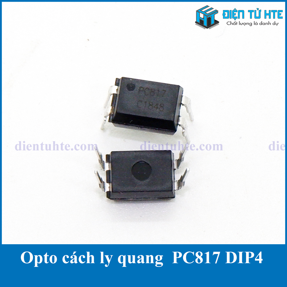 Opto cách ly quang PC817 DIP-4 thường - Bộ 20 con