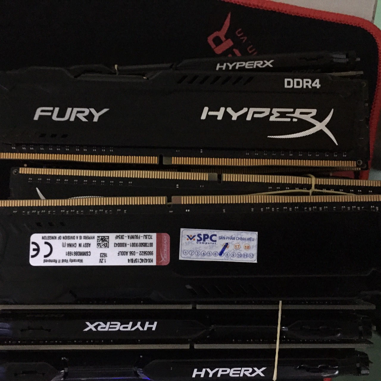 [HCM]Ram 4G/DDR4/Bus 2133-2400 Kington Fury Tản Nhiệt Chính Hãng -BẮC HẢI PC SHOP
