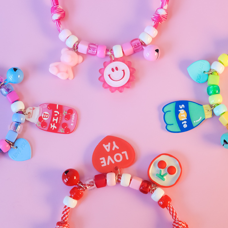 Vòng cổ Sweet có charm và chuông dành cho chó mèo