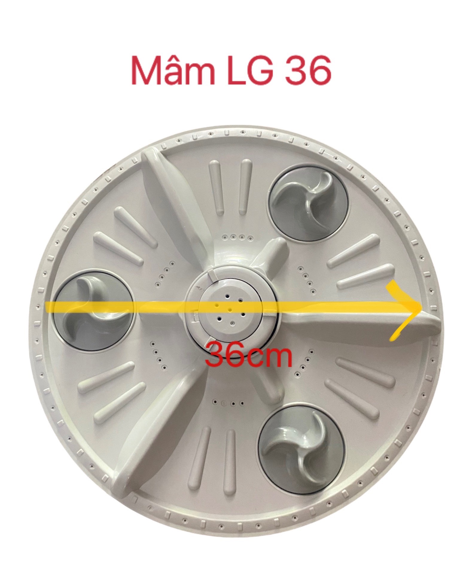 Mâm máy giặt LG 36cm chất lượng