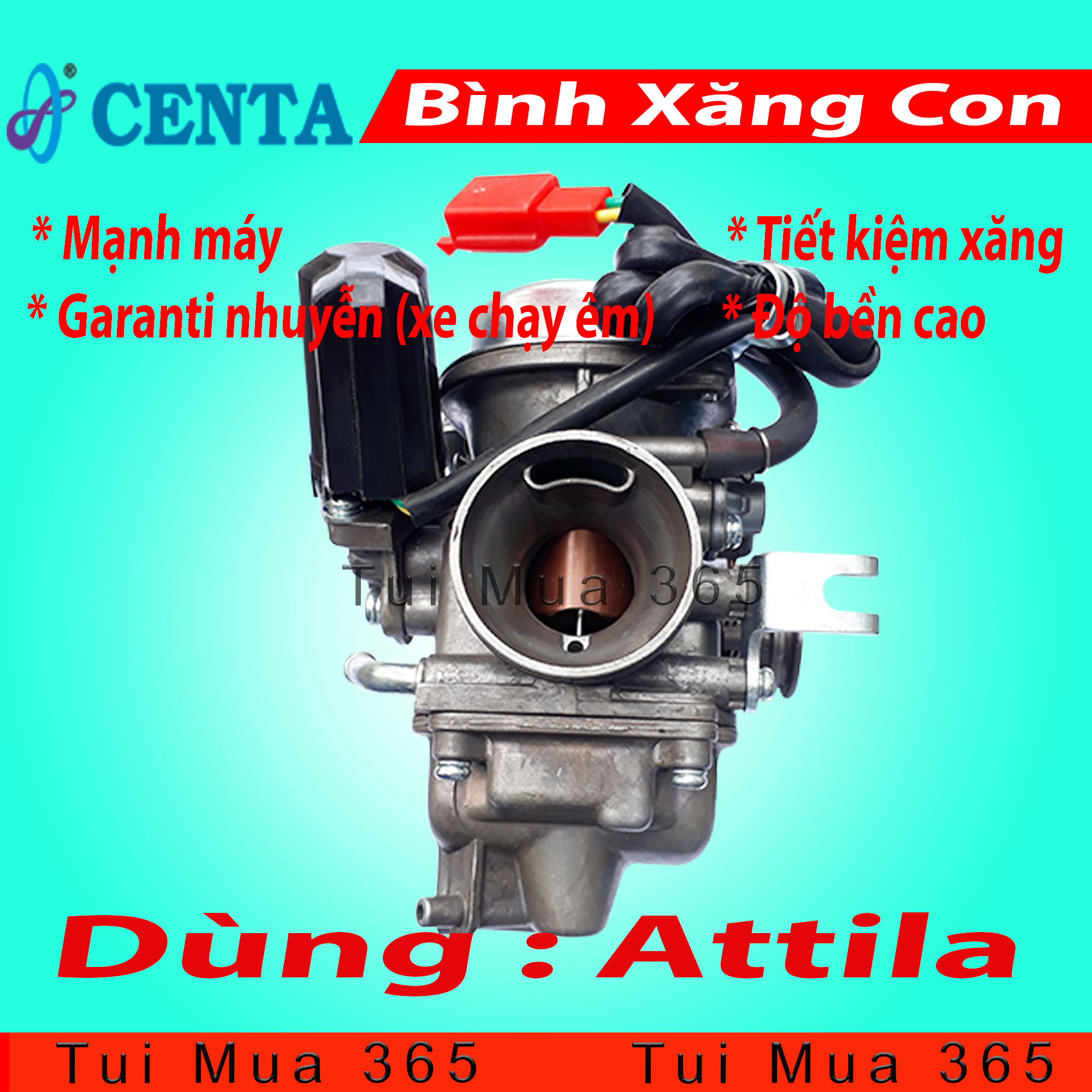 [HCM]Bình Xăng Con xe Attila Tiết Kiệm Xăng