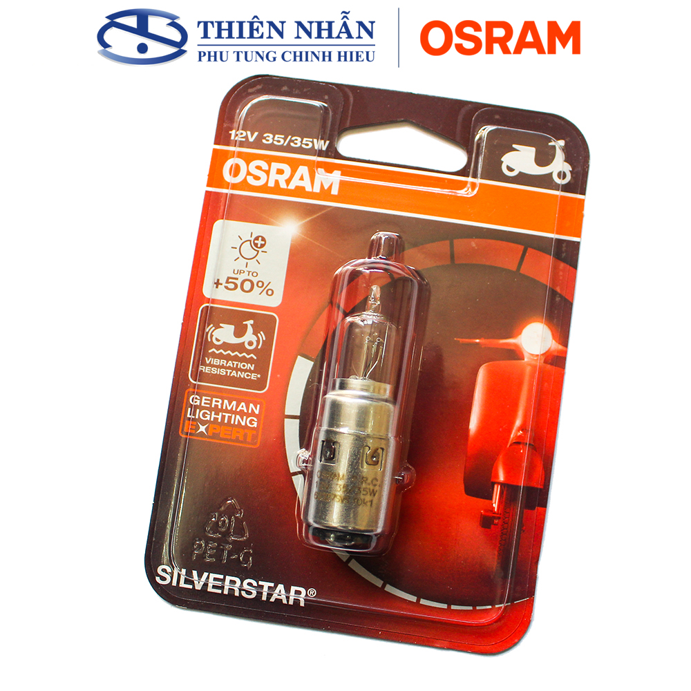 Bóng đèn Halogen OSRAM SCR, Vespa Zip tăng sáng (62327SVS)
