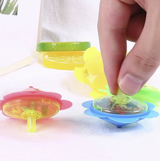 Đồ Chơi Trẻ Em Con Quay Nhựa Bông Vụ Có Đèn [GIÁ RẺ]