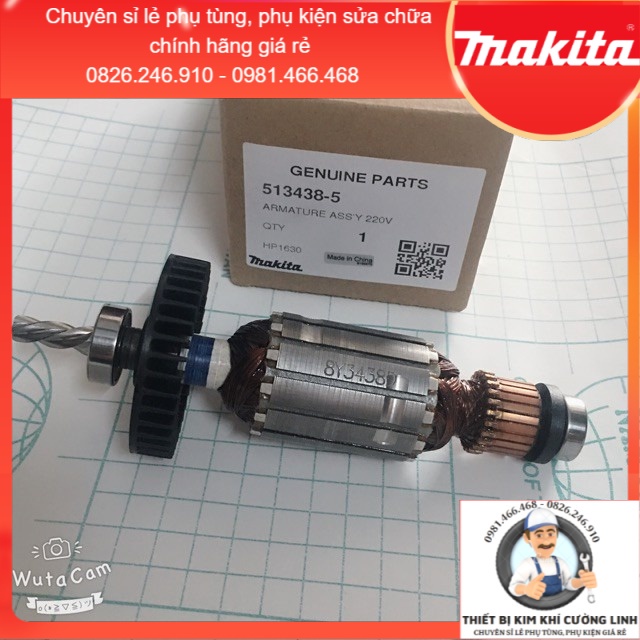 Rô to máy khoan hp1630 hàng chính hãng ️liên hhệ để được ️ 513438-5 makita rotor hp1630 hp 1630