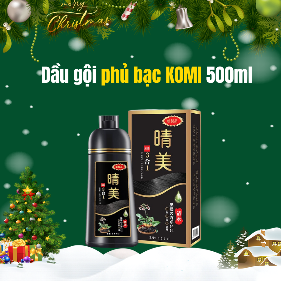 Dầu gội phủ bạc komi nhật bản 500g