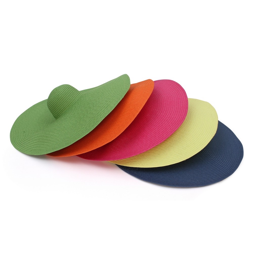 NÓN CÓI ĐI BIỂN TRƠN VÀNH RỘNG CHO NỮ SIÊU ĐẸP