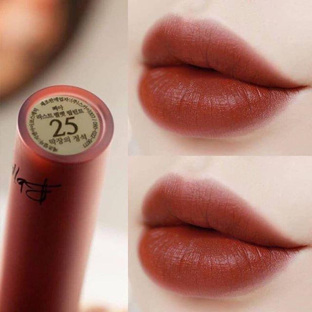 Son Tint Dạng Kem Bbia Màu Đỏ Nâu 25 và màu 38 212/ black rouge a12 a6 A26 a31 a32 a37 cm07