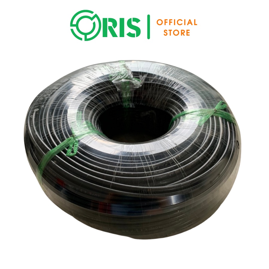 Cuộn 200m ống tưới cây oris ldpe 6mm đen