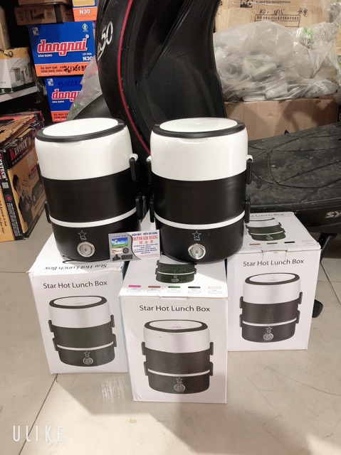 [MIỄN SHIP TOÀN QUỐC] Cà men cắm điện hâm nóng cơm tự động 3 ngăn bằng inox 304 chống han gỉ, vỏ nhựa chịu nhiệt, Cạp lồng ủ cơm giữ nhiệt, ngăn đựng có nắp hút chân không chống tràn, chống đổ canh khi mang đi xa