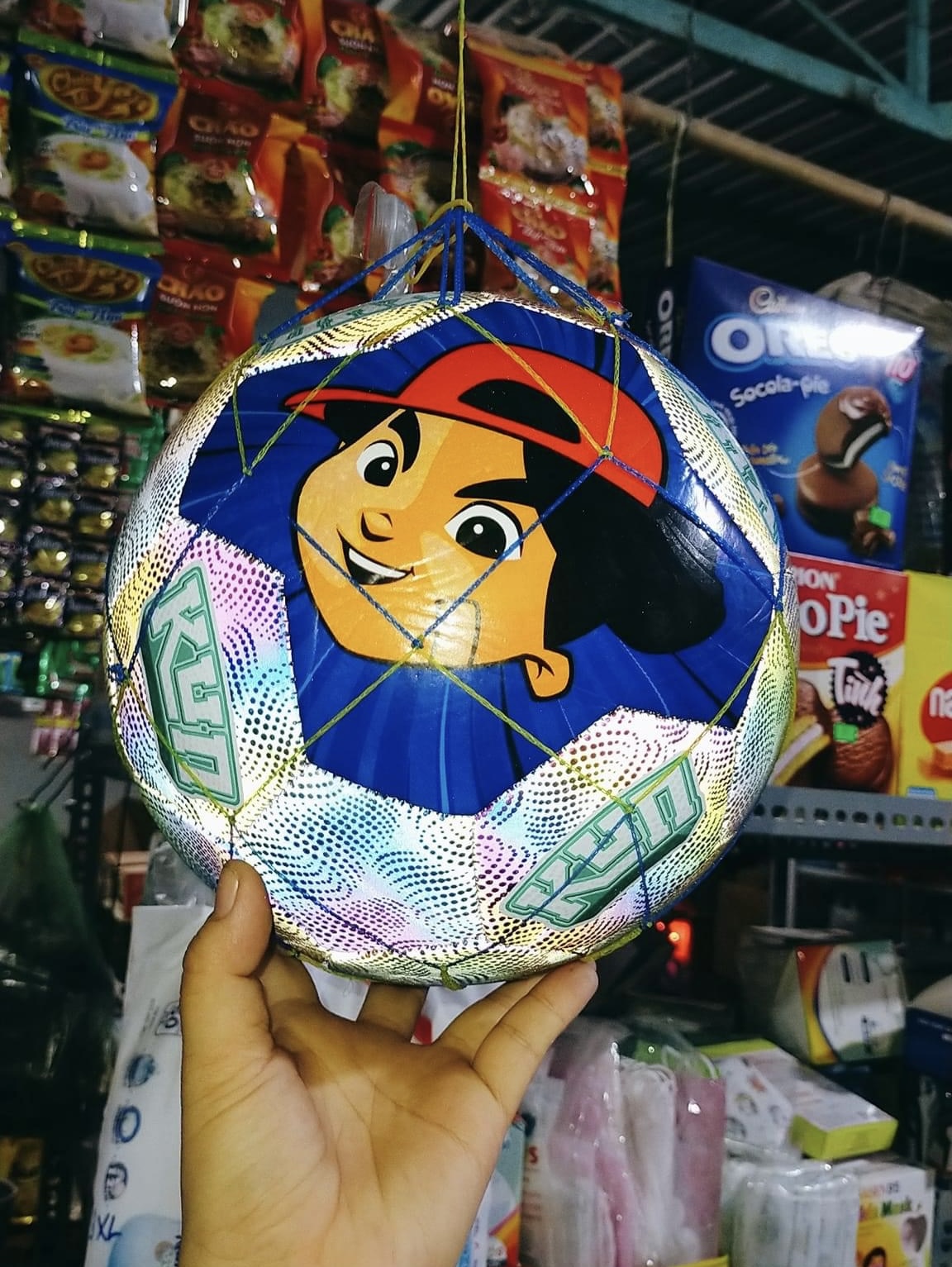 BÓNG KUN SIZE 5 - QUÀ TẶNG SỮA KUN ( BÓNG + TÚI LƯỚI + KIM BƠM )