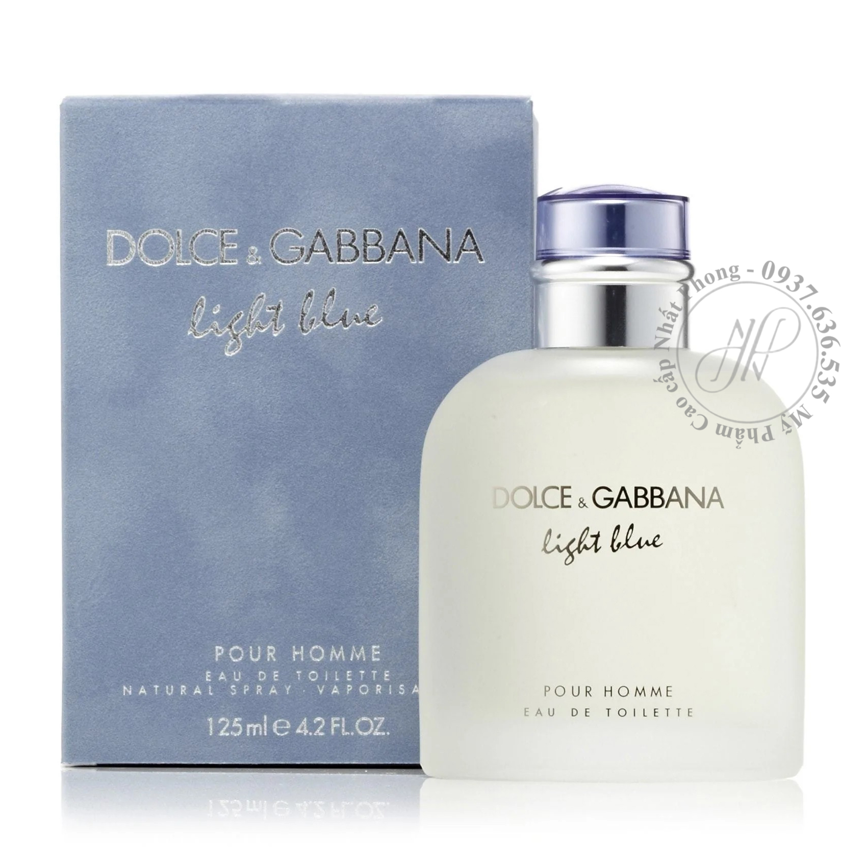 Nuớc hoa nam dolce&gabbana light blue pour homme eau de toilette 125ml