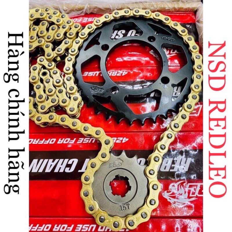 Nhông sên dĩa Redleo Winner/WinnerX/Exciter150 chính hãng