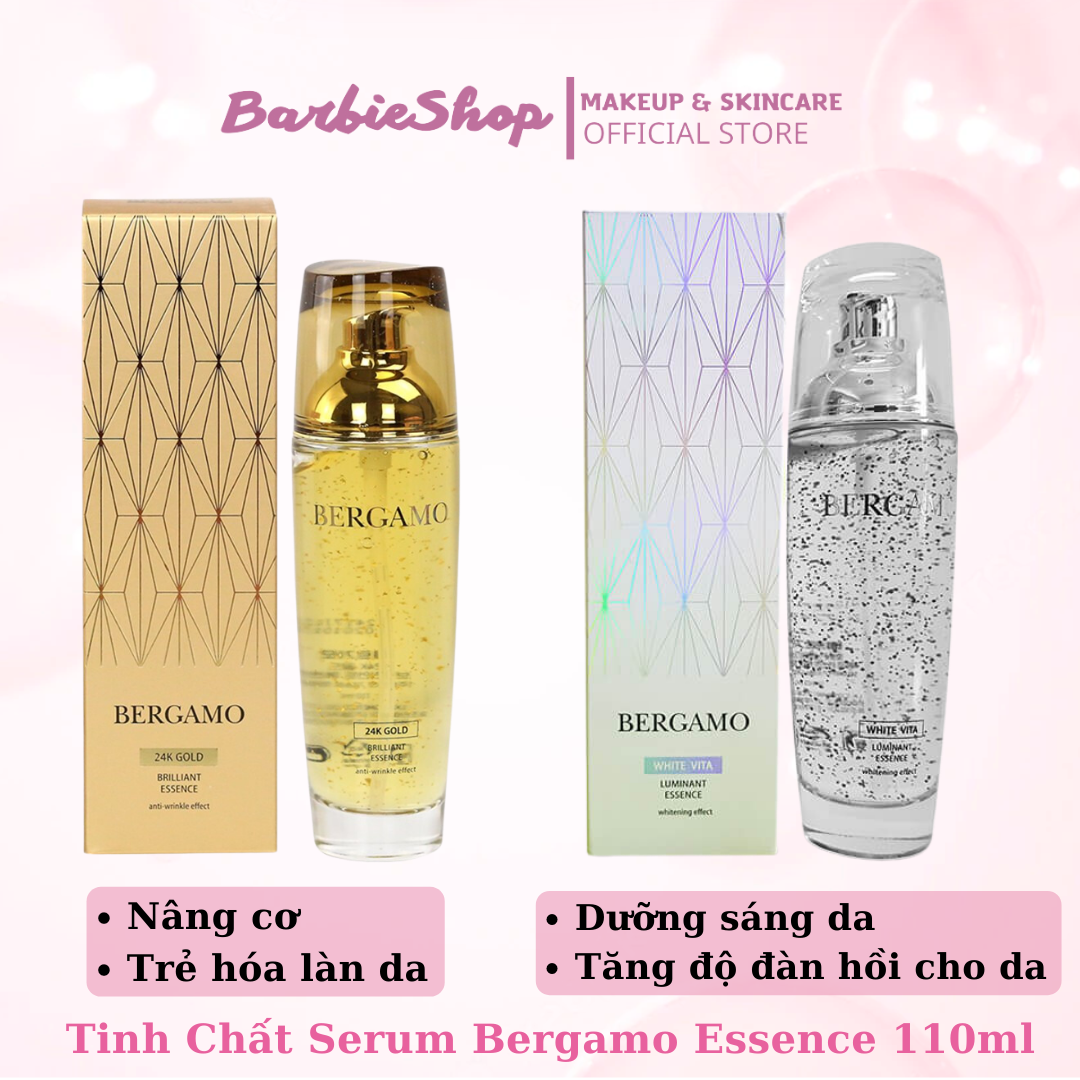 Tinh Chất Nâng Cơ Dưỡng Sáng Da Mờ Thâm Nám Serum Bergamo Essence 110ml