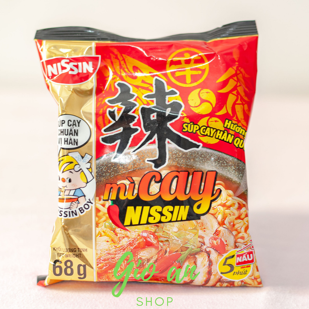 Mì cay hàn quốc nissin súp cay mỳ súp cay nisin