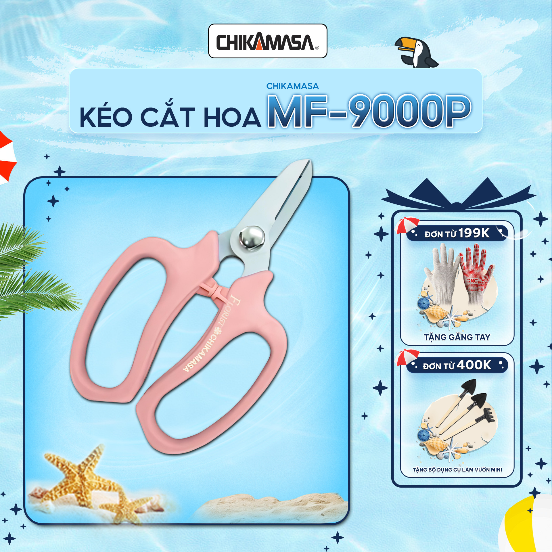 Kéo hái hoa quả cao cấp Nhật Bản Chikamasa MF-9000