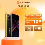 Điện thoại thông minh POCO X7 5G (8+256GB) | Màn hình 120Hz AMOLED Viền cong | D7300-Ultra | Camera chính 50MP OIS | IP68