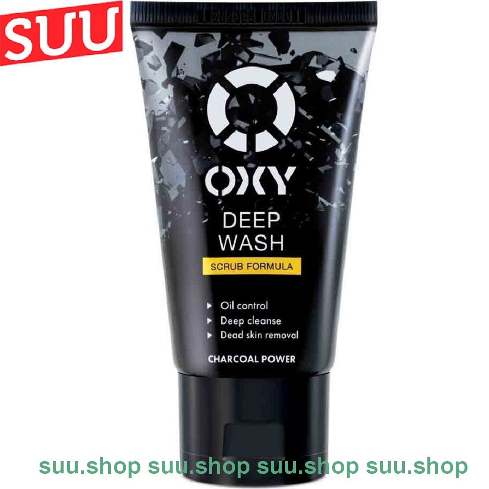 Sữa rửa mặt nam 50g oxy sạch nhờn có hạt massage chính hãng