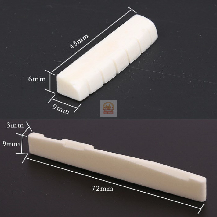 [HCM]LƯỢC NGỰA ĐÀN GUITAR ACOUSTIC | CLASSIC XƯƠNG [HOẶC NHỰA] #NUT-SADDLE