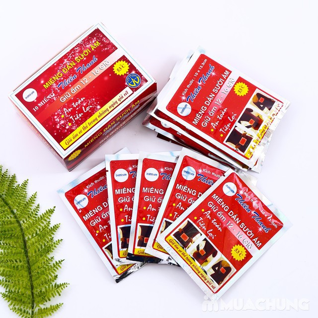 Miếng dán giữ nhiệt sưởi ấm cơ thể thiên thanh hộp 10 miếng