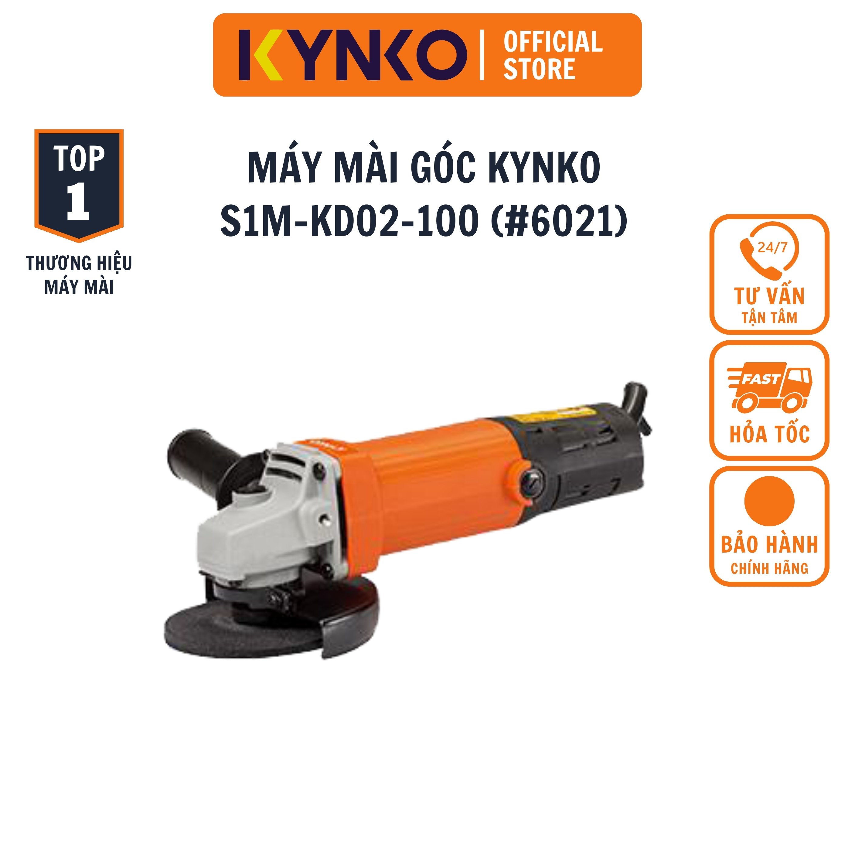 Máy mài góc kynko s1m- kd02 -100b cầm tay chính hãng khỏe giá tốt
