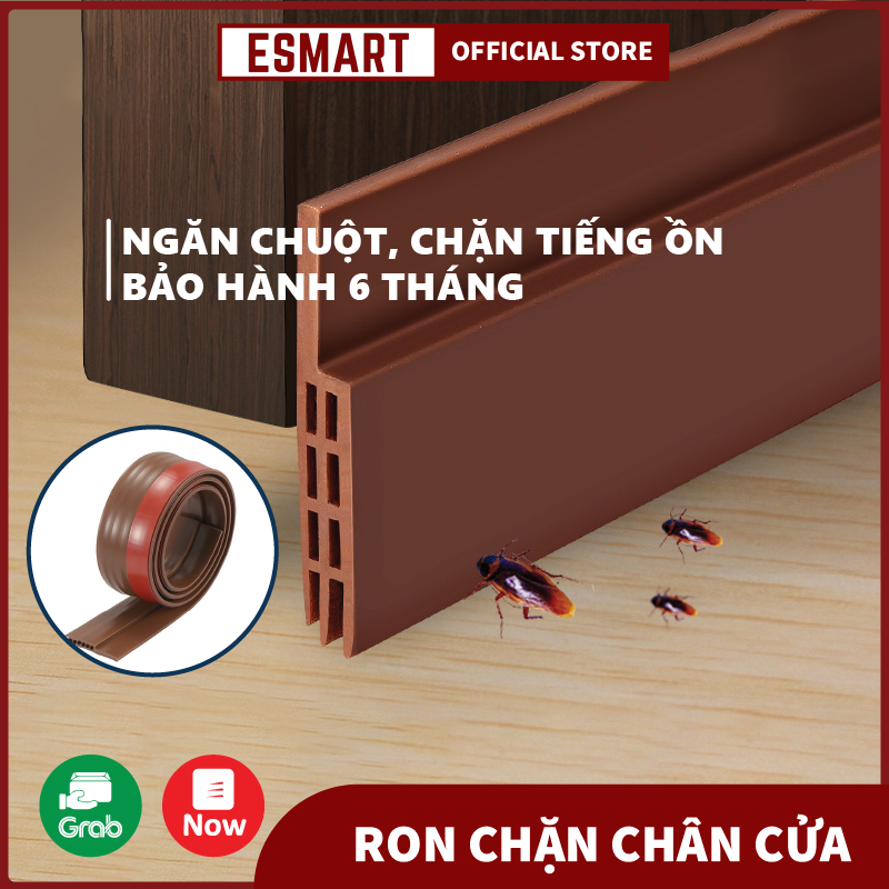 Thanh Dán Chân Cửa Dài 1 Mét Dày 5MM Keo 3M Chống Côn Trùng Khói Bụi Tiếng Ồn Dữ Nhiệt Điều Hòa