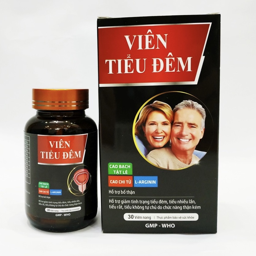 Viên tiểu đêm chấm dứt tiểu đêm tiểu nhiều lần tiểu rắt tiểu không tự chủ dùng cho cả nam và nữ - lọ 30 viên